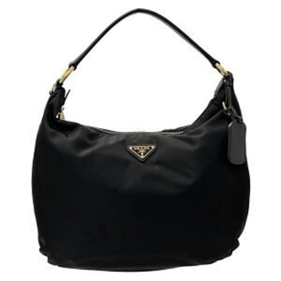 Prada black Shoulder Saffiano Bag nylon - Picture 1 of 8